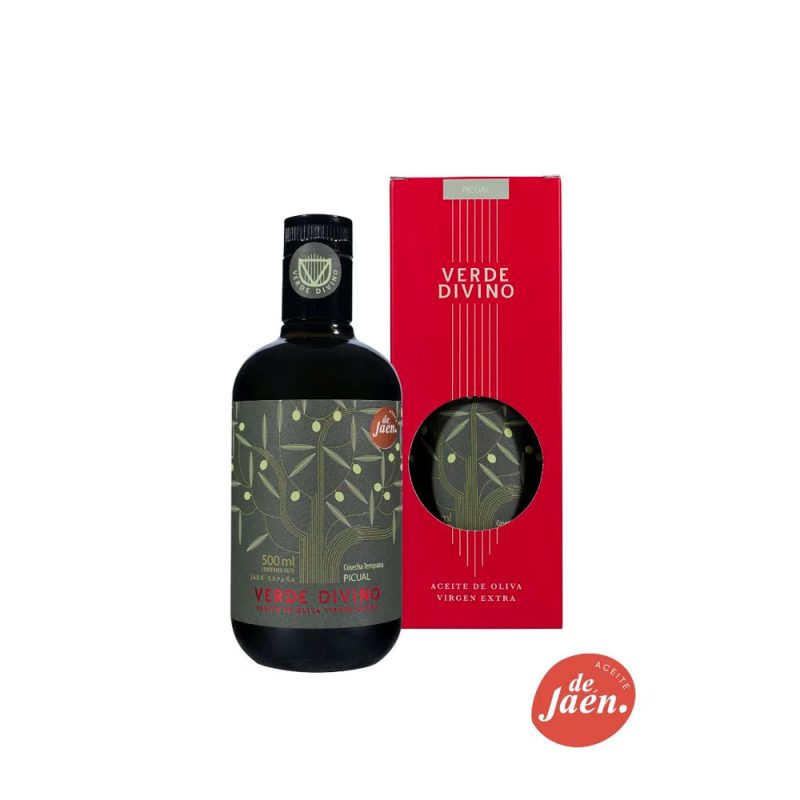 Aceite de Oliva Virgen Extra Picual Cosecha Temprana 2024/25 500ml Verde Divino