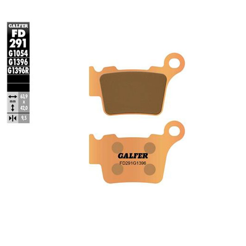 Sinter Off-Road Brake Pads Cód. FD291G1396