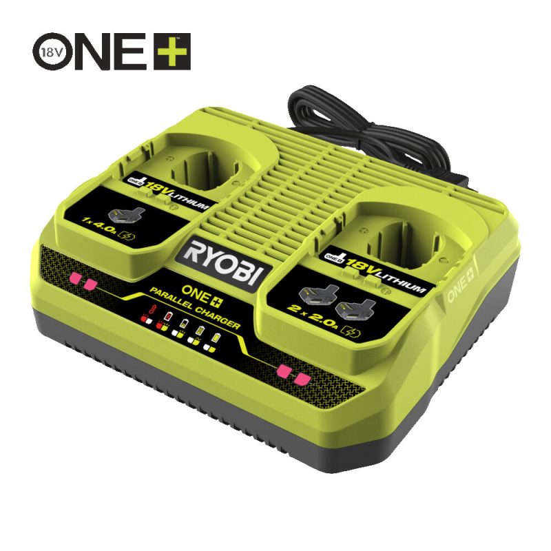 Cargador de 2 puertos 4.0A/h 18V ONE+
